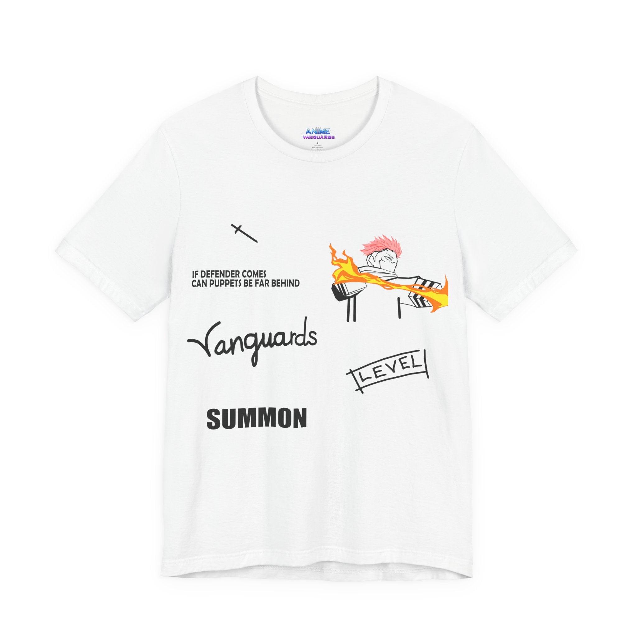 Anime Vanguards Roblox T-shirt – front anime design