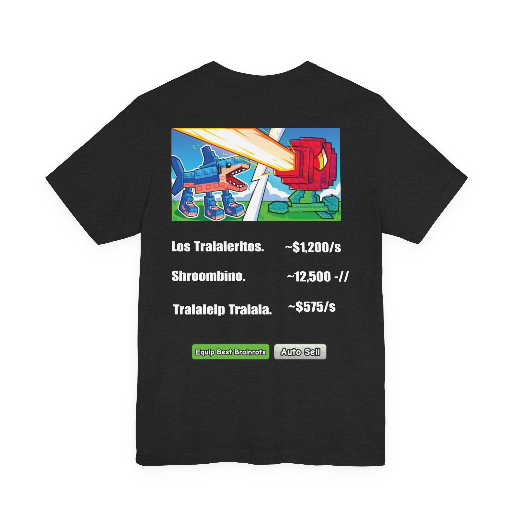Plants vs Brainrots T-Shirt | Roblox Trendy Gamer Merch