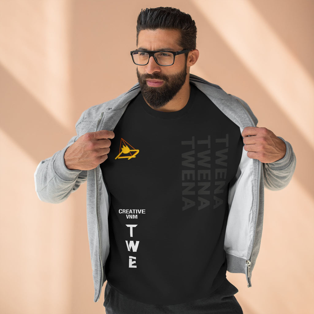 Techwear-inspired sweatshirt by TweMerch Inc. symbolizing focus and energy