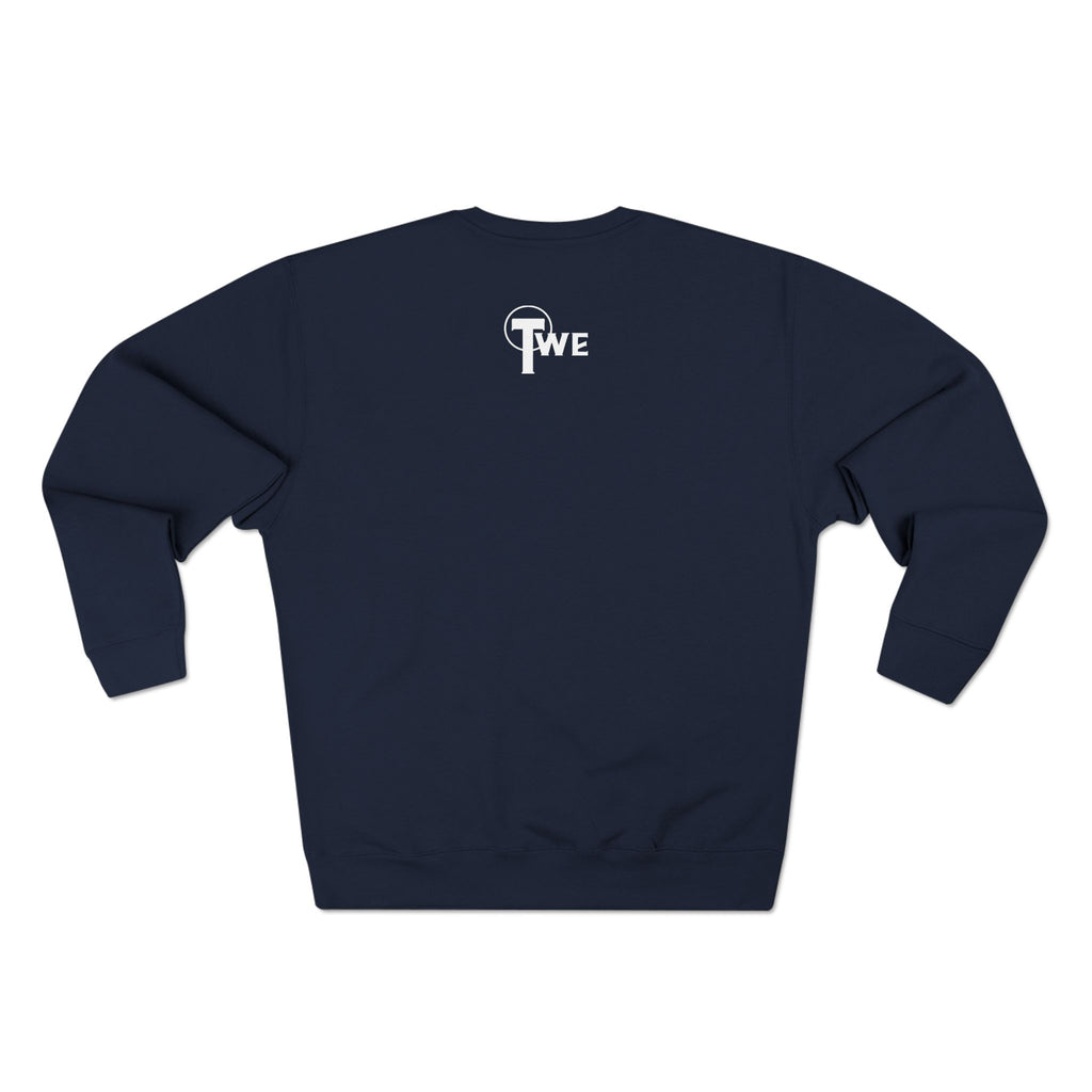 TweMerch Inc. “CREATIVE FORCE” Sweatshirt | Black Minimalist Streetwear for Creators & Dreamers