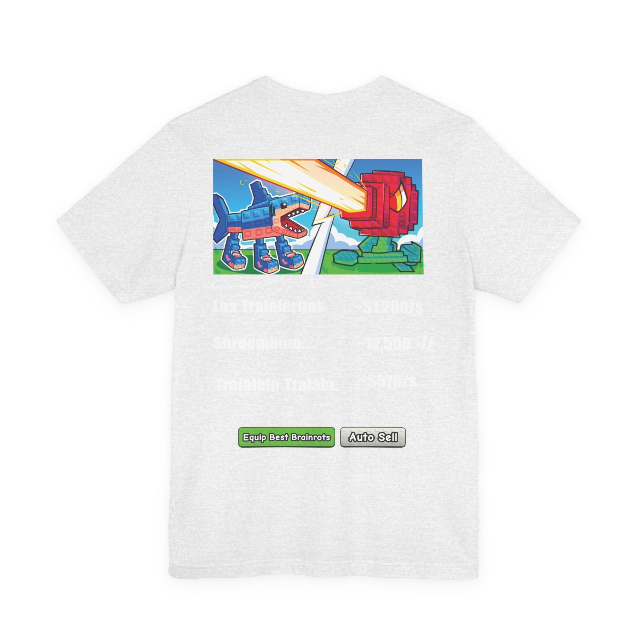 Plants vs Brainrots T-Shirt | Roblox Trendy Gamer Merch