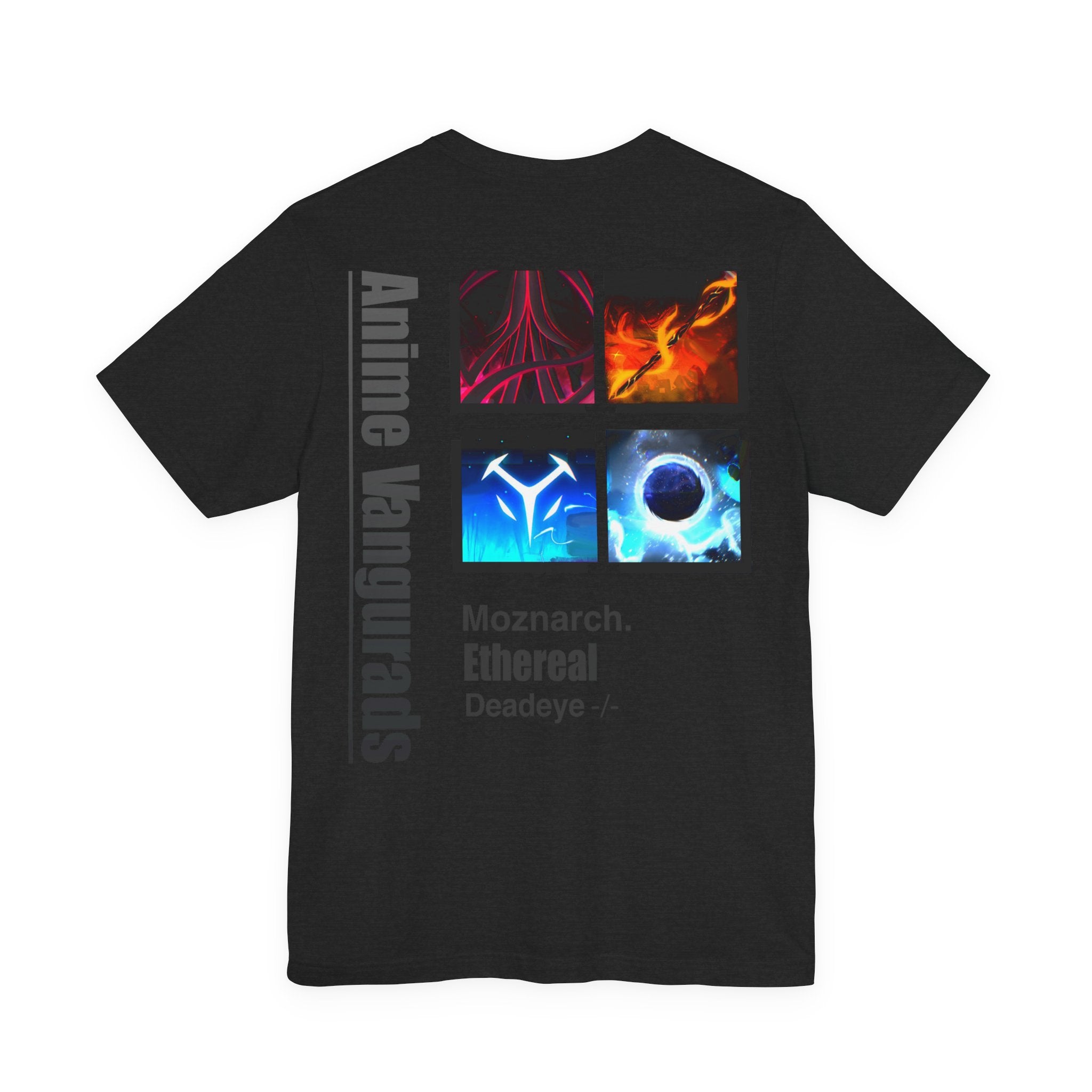 Anime Vanguards Roblox T-shirt – back anime design