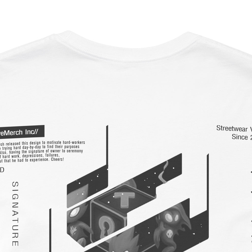 Soft Airlume combed cotton detail of TweMerch Faith in the Grind premium streetwear tee.