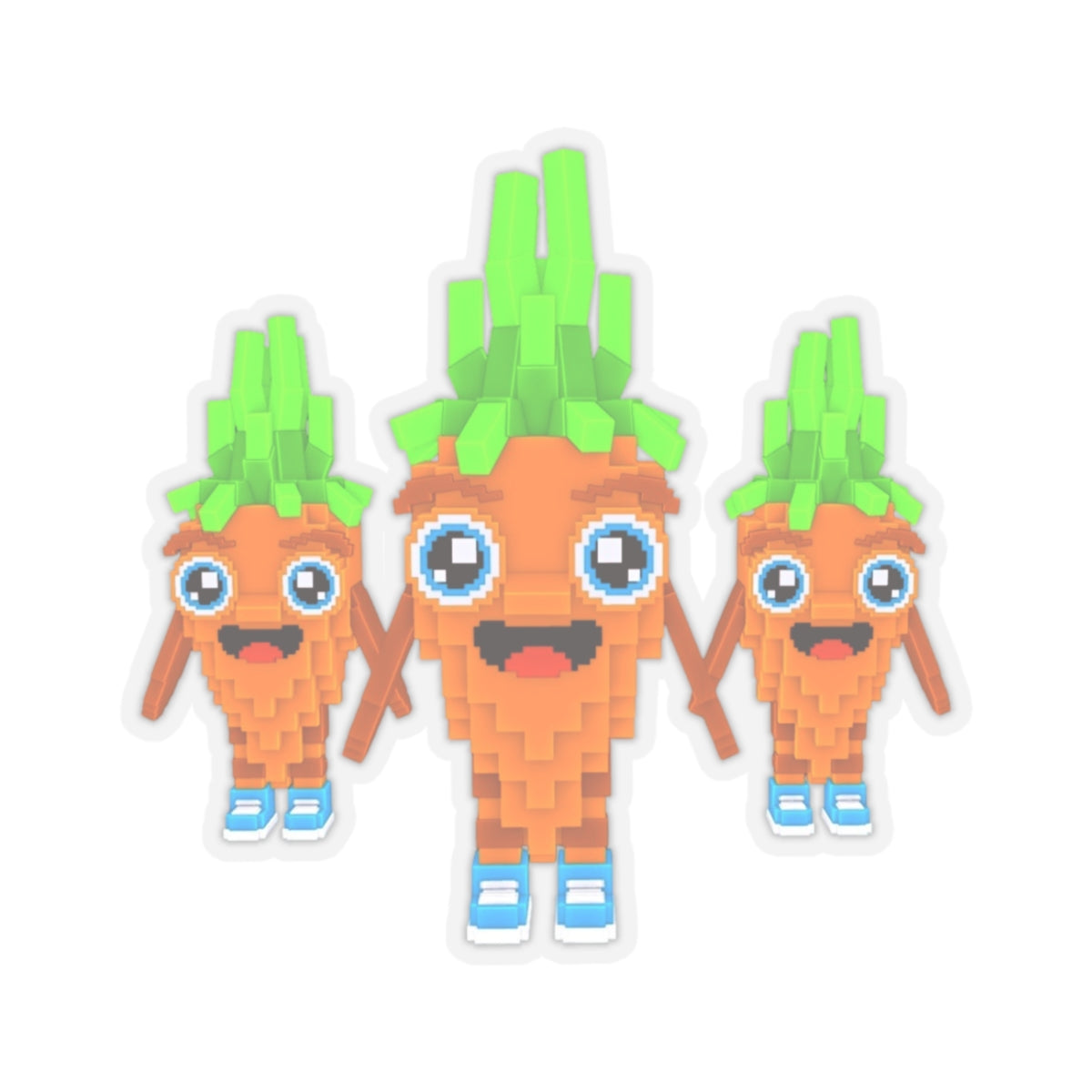 Kiss-cut anime stickers – Roblox collectible gift