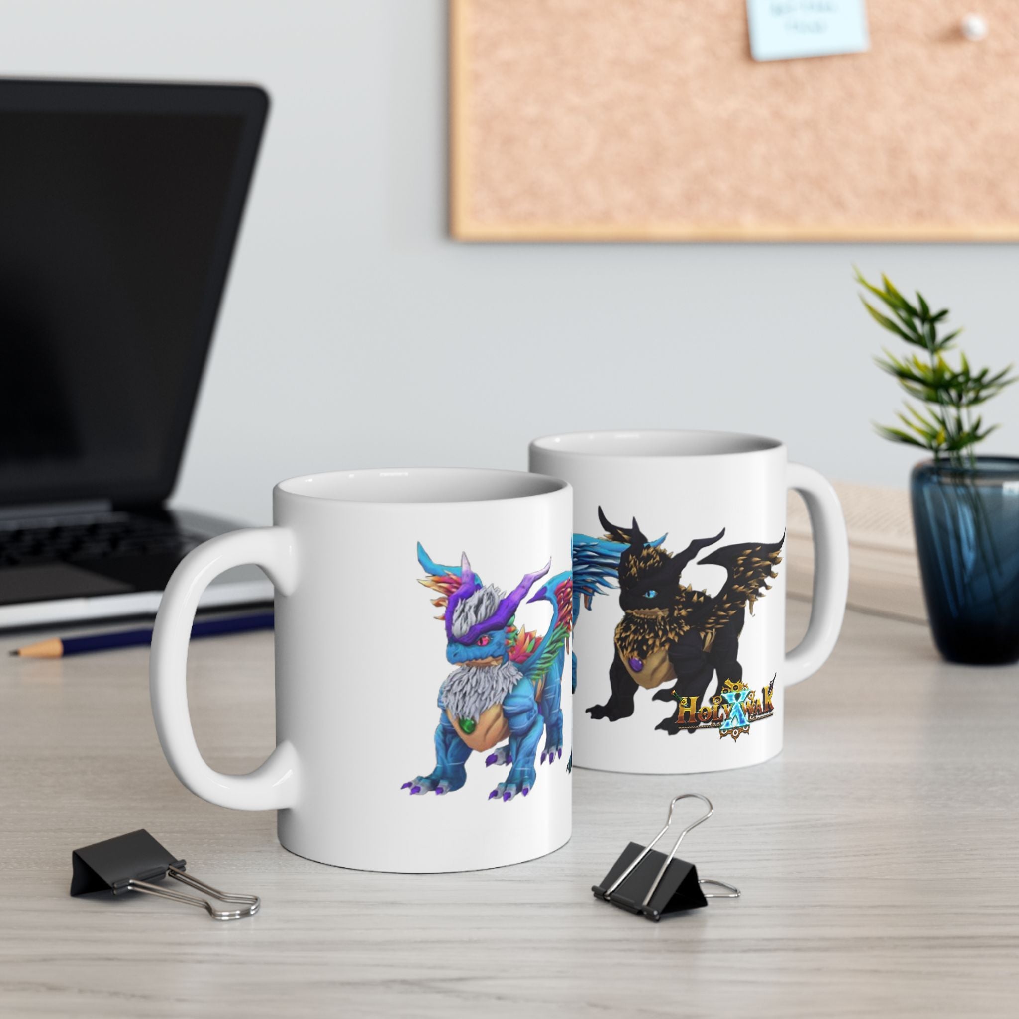 Holy War X Roblox RPG mug – gamer collectible