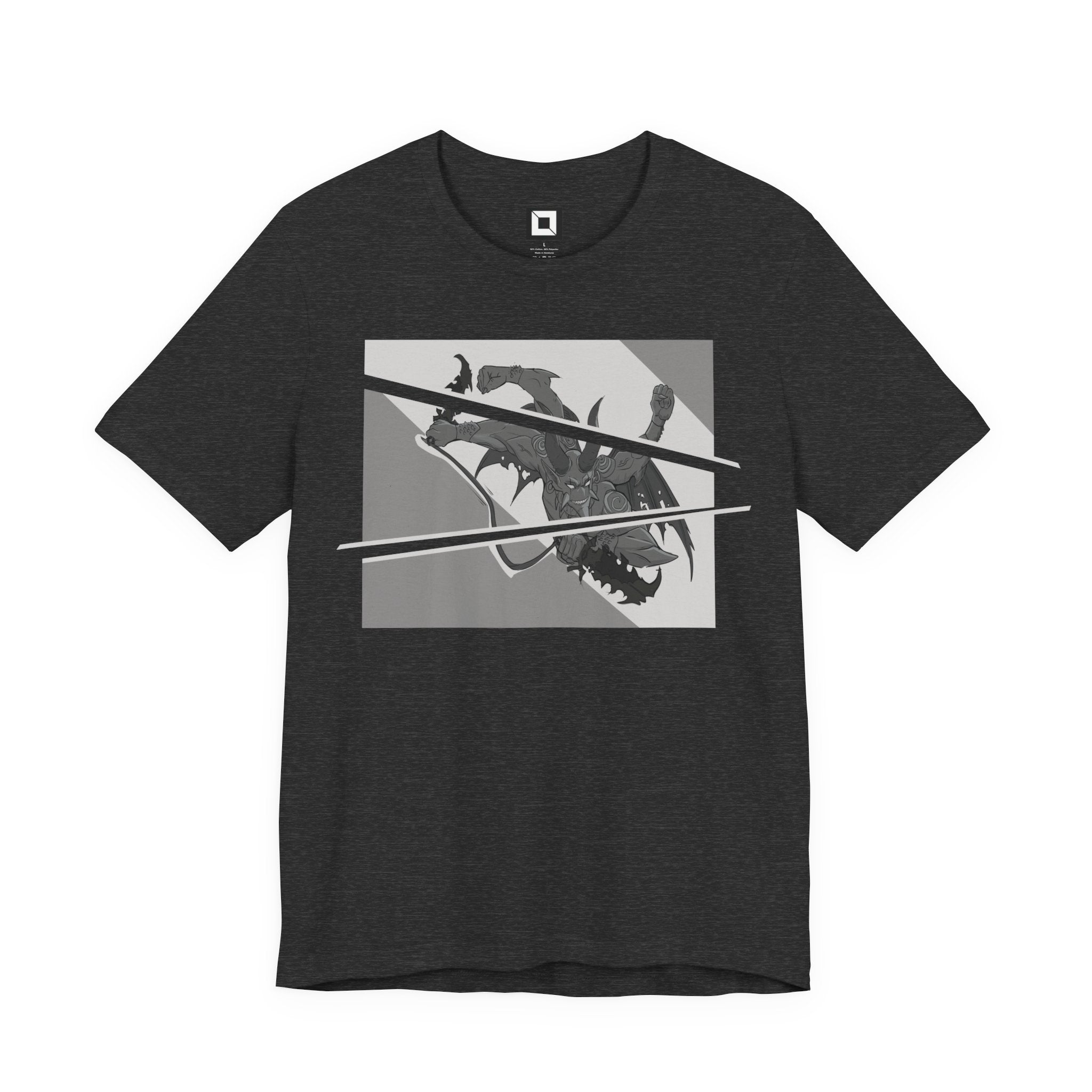 Holy War X demon class T-shirt – black version