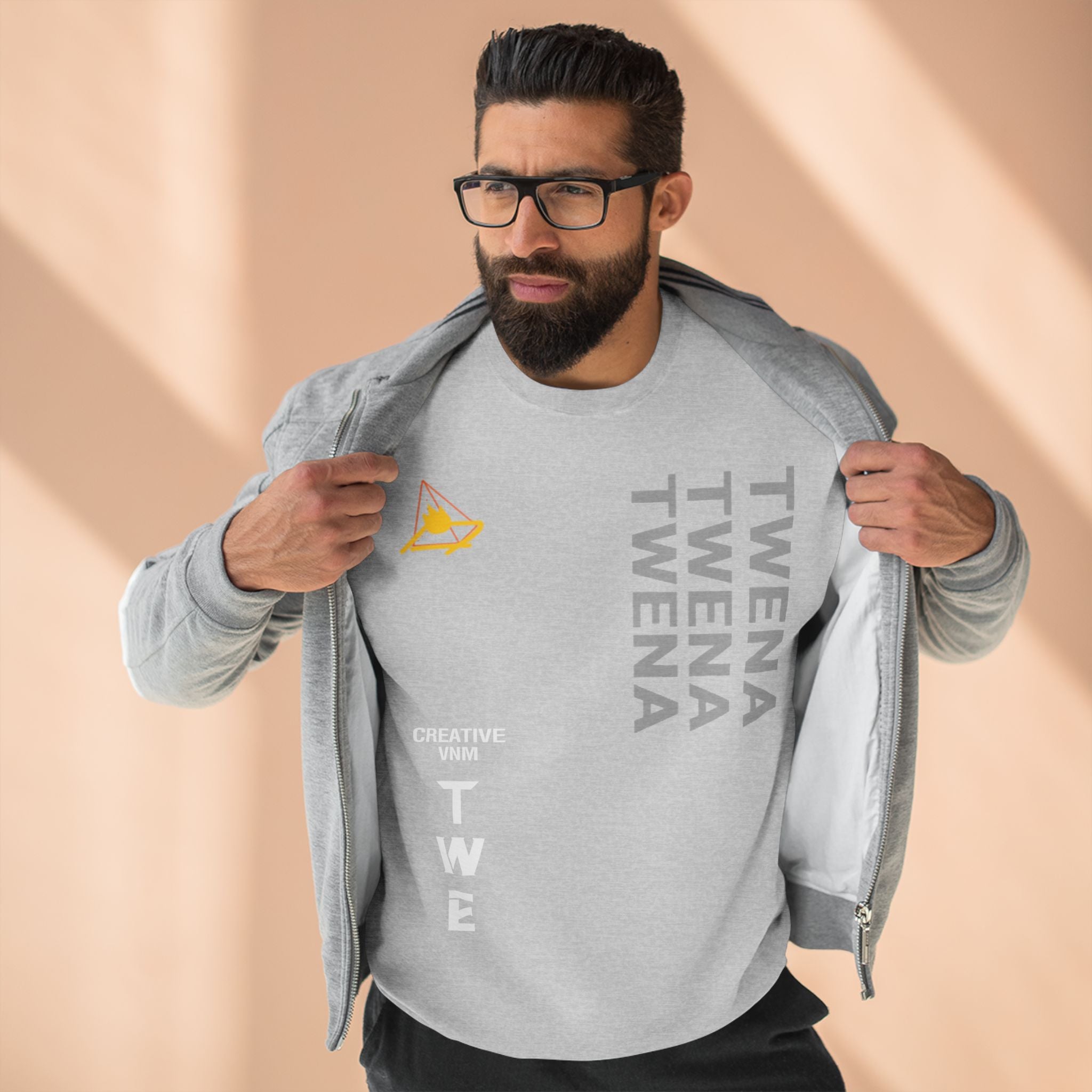 Techwear-inspired sweatshirt by TweMerch Inc. symbolizing focus and energy