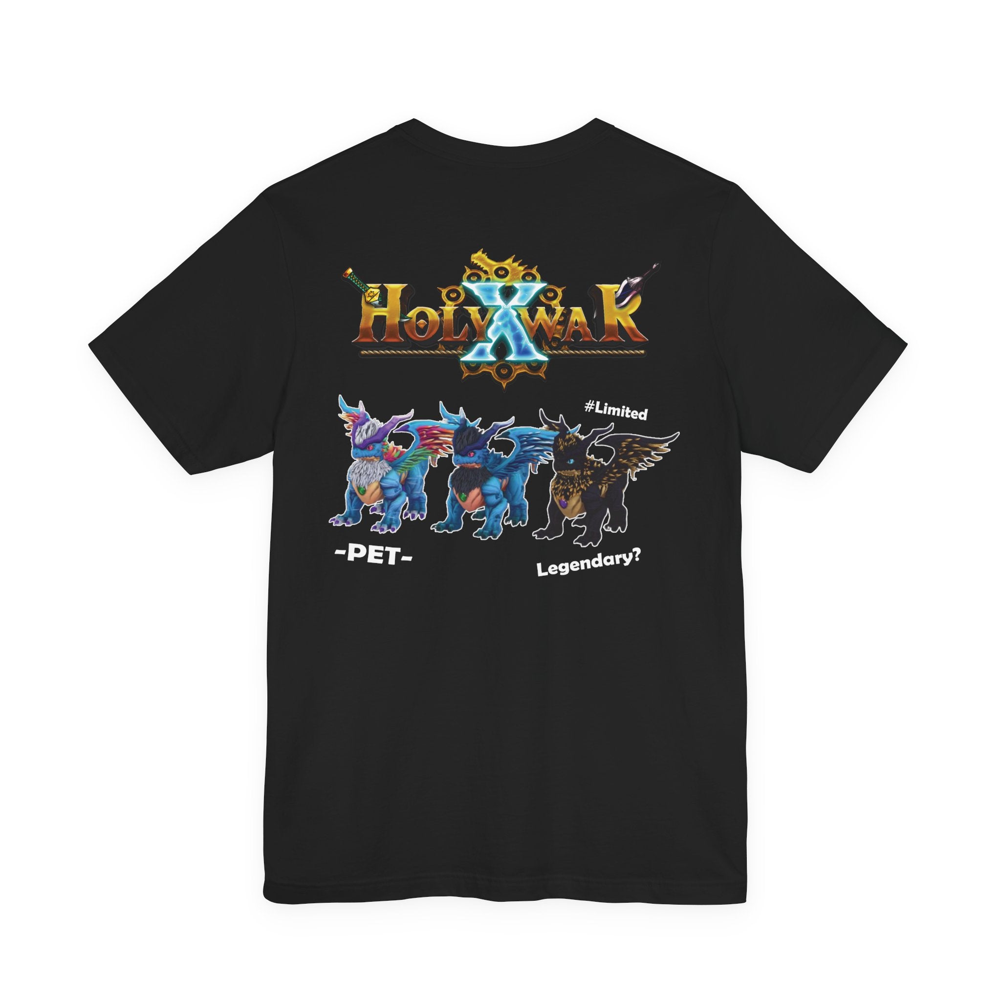 Holy War X (HWX) Roblox T-shirt – back view
