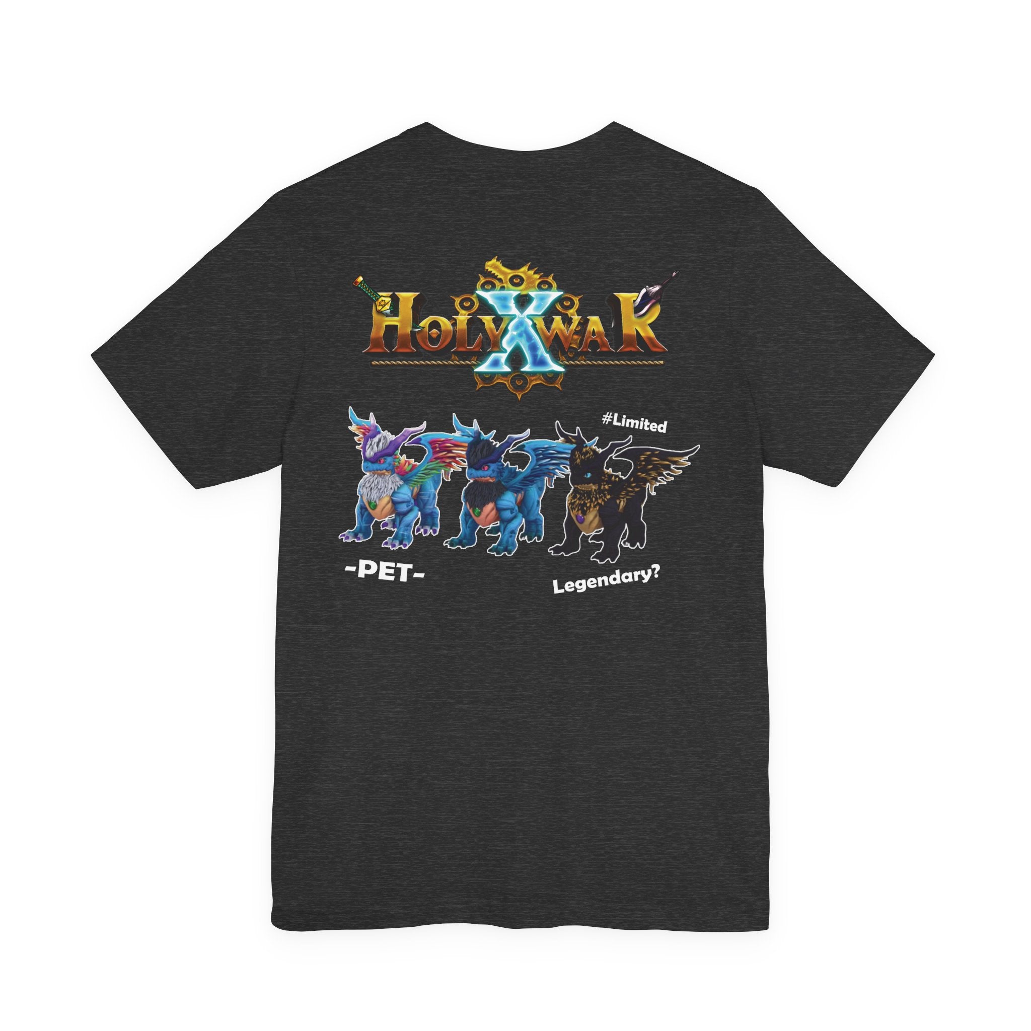 Eco-friendly cotton Roblox shirt – black color version
