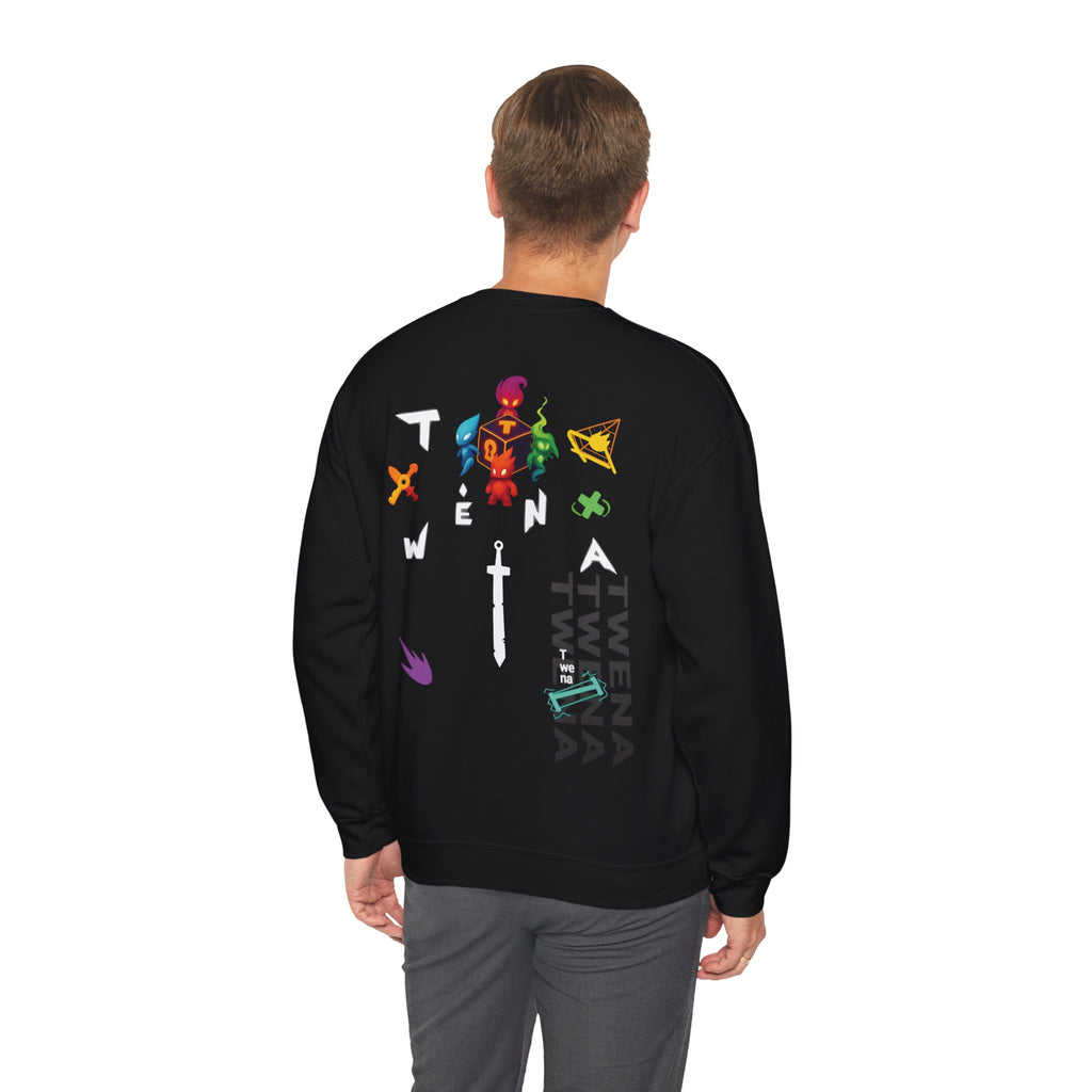 TweNa Elemental Sweatshirt — artistic unisex apparel for creators and gamers